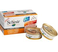 SCHESIR CAT POLLO ZUCCA6PZ 50G