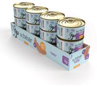 Schesir Cat Sardine Soft Lattina Multipack 12x70G SGOMBRO E SARDINE