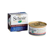 Schesir in Acqua di cottura 1 x 85 g Alimento umido per gatti - Tonnetto con Alicette