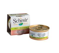 whitebridge pet brands srl Schesir Gatto Lattina In Brodo Di Pollo Adulto Pollo & Prosciutto 70 Gr