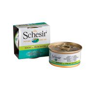 Schesir Cat Schesir cat in brodo di cottura con tonno e prosciutto 70gr