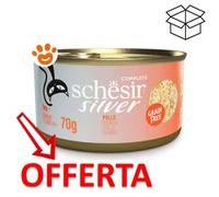 SCHESIR CAT SILVER ADULT POLLO 70 GR.