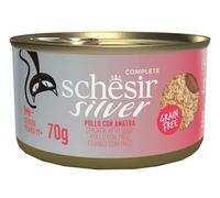SCHESIR CAT SILV M&S POLLO/AN