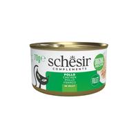 Schesir Cat Soft Adult filetti in gelatina alimento complementare lattina 70 gr - pollo - Cibo umido per gatti - 1° ORDINE? scegli lo sconto BZR5 / BZR20 + 200 punti fedeltà