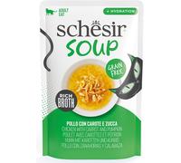 SCHESIR Cat Soup Busta Multipack 12x40G POLLO CAROTE E ZUCCA