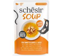 SCHESIR Cat Soup Busta Multipack 12x40G TONNETTO CAROTE E ZUCCA