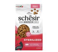 Schesir Cat Sterilized Monoprotein formula Grain free Low Fat Prosciutto 1.5 kg - Cibo monoproteico gatto - 1° ORDINE? scegli lo sconto BZR5 / BZR20 + 200 punti fedeltà