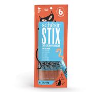 SCHESIR CAT STIX SALMONE 6PZ