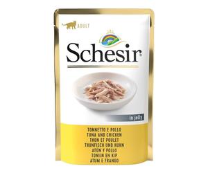 SCHESIR CAT TON POLLO BUSTA85G