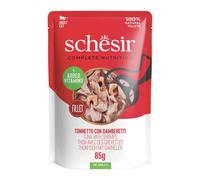 Schesir Tonnetto Con Gamberetti In Jelly Cibo Umido Gatti Adulti Bustina 85g