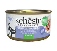 Schesir cat tonnetto con cernia 70 g