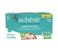 Schesir cat tonnetto con orata 6 pezzi da 50 g