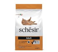 Schesir, Cibo Secco per Gatti Adulti Linea Mantenimento al Gusto Pollo, Crocchette - Formato Sacco da 1,5 Kg