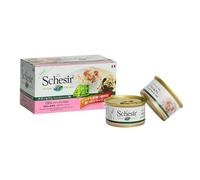 Schesir, Cibo Umido per Cani Adulti con Pollo e Agnello, in Morbida Gelatina (24 Lattine da 85g)