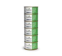 Schesir, Cibo Umido per Gatti Adulti, Filetti di Pollo, in Filetti e Gelatina 100% naturale. Confezione da 6 lattine x 85gr