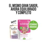 Schesir cat tonnetto e pollo con prosciutto 50 g