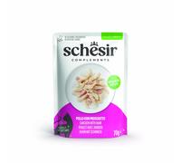 SCHESIR Cat Complements Busta Multipack 6x70G POLLO CON PROSCIUTTO