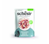 Schesir Complements Filetti in gelatina 6 x 70 g in buste - Tonnetto con nasello