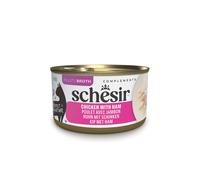 whitebridge pet brands srl Schesir Gatto Lattina In Brodo Di Pollo Adulto Pollo & Prosciutto 70 Gr