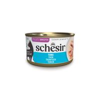 whitebridge pet brands srl Schesir Gatto Lattina In Brodo Di Pesce Adulto Tonnetto 70 Gr