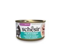 Schesir Cat Schesir cat in brodo di cottura con tonno e orata 70gr