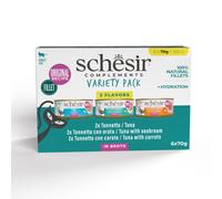 Schesir Complements in brodo 6 x 70 g - Confezione mix (3 varianti)