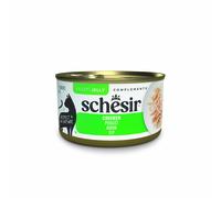 Schesir, Filetti di Pollo in Gelatina, Cibo Umido Complementare per Gatti, Ricetta Originale, 100% Naturale, 6 lattine da 70g