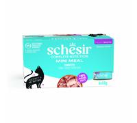 Schesir Gatto Adulto Tonnetto Naturale in acqua di cottura 6x50 gr [ 6 comode monoporzioni ]