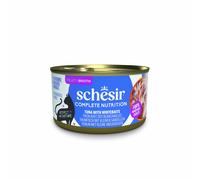 Schesir Complete Nutrition Filetti in brodo 6 x 85 g - Tonnetto con pesce azzurro