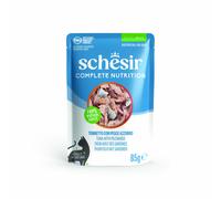 Schesir Complete Nutrition Filetti in gelatina 24 x 85 g in buste - Tonnetto con pesce azzurro