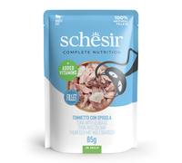 Schesir Complete Nutrition Filetti in gelatina 24 x 85 g in buste - Tonnetto con spigola