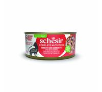 Schesir Complete Nutrition Filetti in gelatina 6 x 140 g - Tonnetto con gamberetti