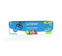 Schesir Complete Nutrition Filetti in gelatina 6 x 140 g - Tonnetto con alicette