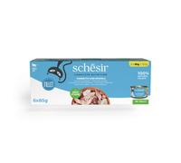 Schesir Complete Nutrition Filetti in gelatina 6 x 85 g - Tonnetto con spigola