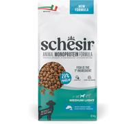 Schesir Crocchette Light per Cani Taglia Media al Pesce 12KG