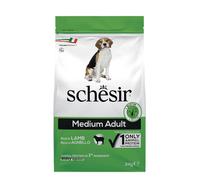 Schesir Dog Adult Medium Maintenance Agnello - 3 kg - 1° ORDINE? scegli lo sconto BZR5 / BZR20 + 200 punti fedeltà