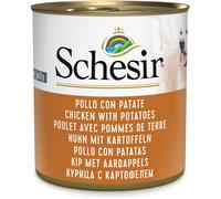 Schesir Dog Lattina Multipack 16x285G POLLO CON PATATE