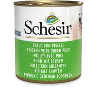 Schesir Dog Lattina Multipack 16x285G POLLO CON PISELLI