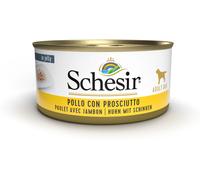 Schesir Dog Lattina Multipack 18x150G POLLO CON PROSCIUTTO