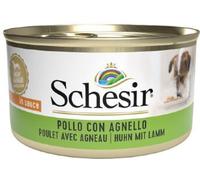 Schesir Dog Lattina Multipack 24x85G POLLO E AGNELLO