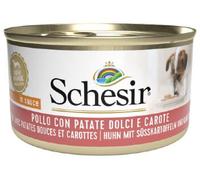 SCHESIR Dog Lattina Multipack 24x85G POLLO PATATE E CAROTE
