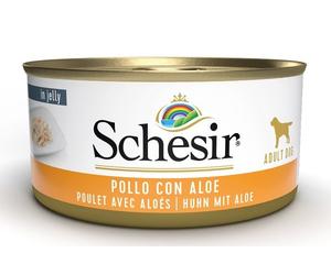 SCHESIR DOG POLLO/ALOE 150G