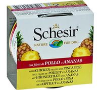 Schesir Dog Pollo con ananas, Filetti di pollo con ananas, 150 gr