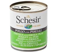 SCHESIR DOG POLLO/PISELLI 285G