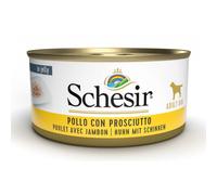 Schesir Pollo Con Prosciutto Cibo Umido Cani Adulti Lattina 150 g