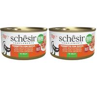 Schesir, Filetti di Tonno con Zucca in Gelatina, Cibo Umido Complementare per Gatti, Ricetta Originale, 100% Naturale, 12 lattine da 70g (Confezione da 2)
