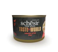 Schesir for Dogs Taste the World 150 gr - Asian stir fry 150gr Schesir - Confezione da 8 pezzi - Cibo Umido per Cani - 1° ORDINE? scegli lo sconto BZR5 / BZR20 + 200 punti fedeltà