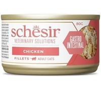 SCHESIR GATTO VETERINARY SOLUTIONS GASTROINTESTINAL FILETTI POLLO 8X80GR (lattina) - MULTIPACK