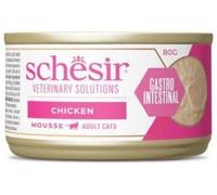 Schesir Gatto Veterinary Solution GastroIntestinal Mousse al Tonnetto e Pollo 80g