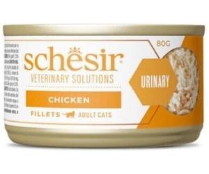 Schesir Gatto Veterinary Solution Urinary Filetti al Pollo 80g